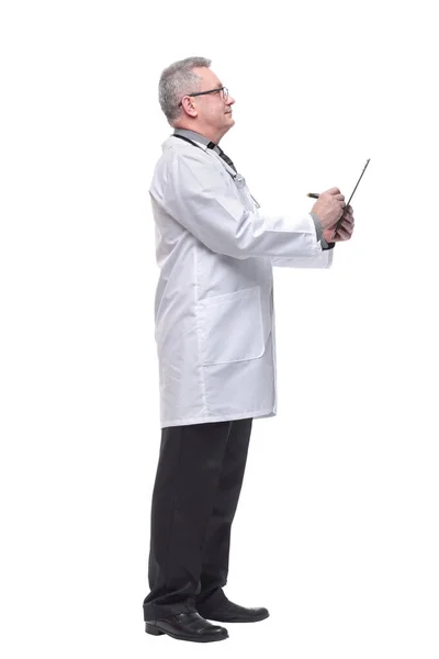 Doctor Writing Prescription View — Stock Photo, Image