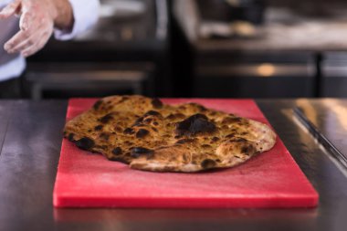 pişmiş ekmek yakın çekim