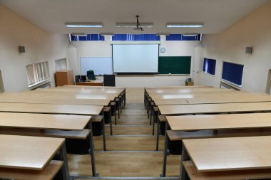 boş sınıf arkaplan görünümü 