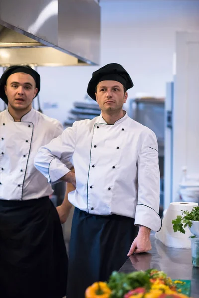 Portrait Two Chefs — Stock fotografie