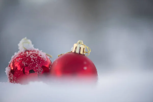 Närbild Bild Festligt Nytt Och Jul Inredning För Bakgrund — Stockfoto
