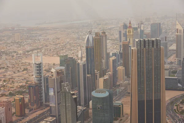 Dubai Cidade Centro Dos Emirados Árabes Unidos — Fotografia de Stock
