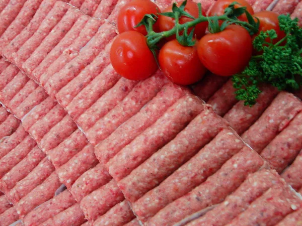 Carne Fresca Vista Perto — Fotografia de Stock