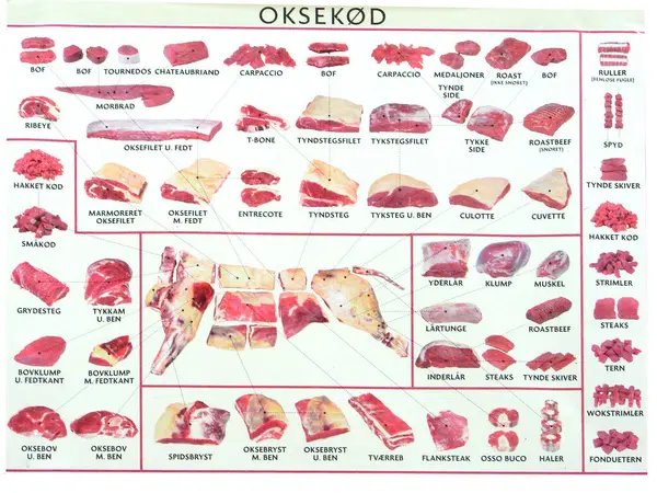 Illustration Meat — Stock Photo, Image