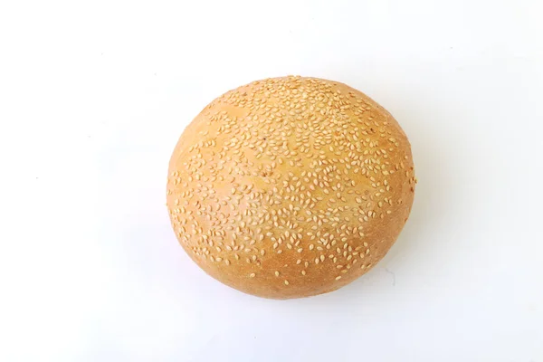 Хлеб Пищи Изолированы Крупным Планом Зрения — стоковое фото