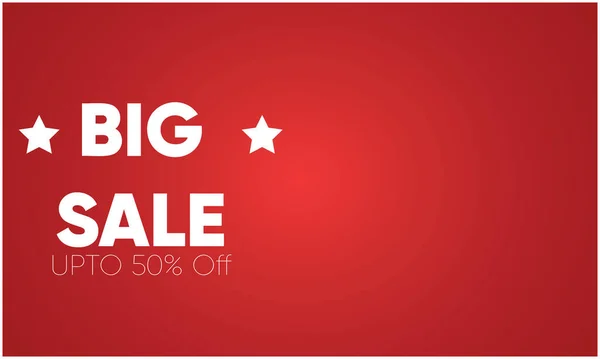 Design Big Sale Discount Offer Abstract Red Background — Foto Stock
