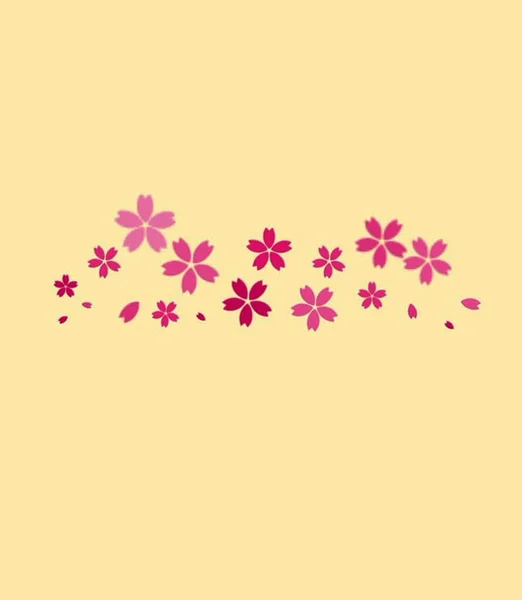 Trendige Blumen Hintergründe Illustration Für Verpackungen Tapeten Postkarten — Stockfoto