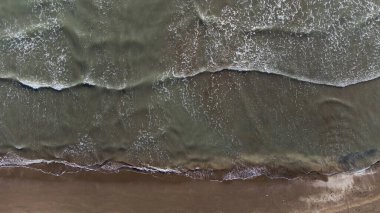 Deniz manzarası çok güzel. Doğa, seyahat arka planı 