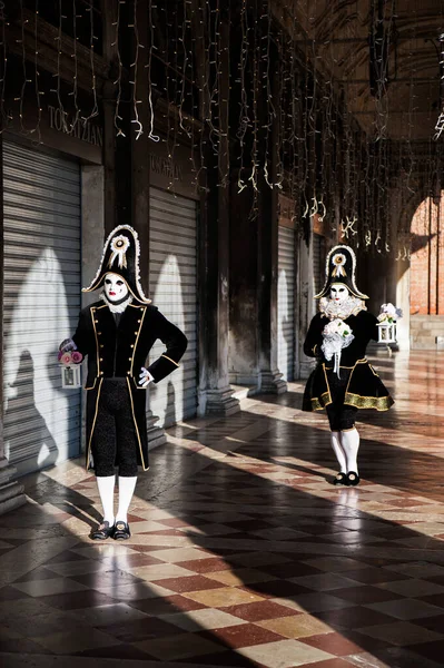 Venedik Talya Şubat 2020 Venedik Karnavalı 2020 — Stok fotoğraf