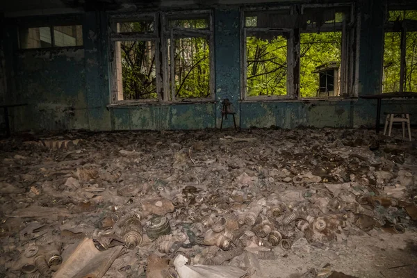 Pripyat Ghost Town Consequences Disaster What City People Looks Now — Stock Photo, Image