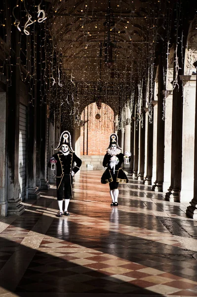 Venedik Festivali Kostümleri — Stok fotoğraf