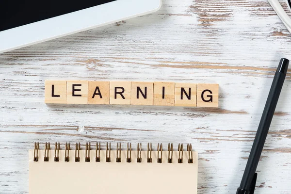 Learning Concept Letters — Stock Photo, Image