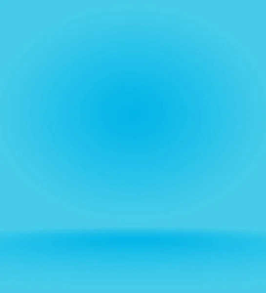 Abstract Azul Liso Com Vinheta Preta Studio Bem Uso Como — Fotografia de Stock