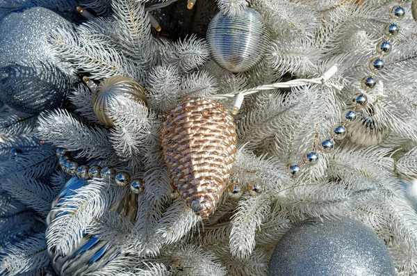 Julleksaker Det Artificiella Trädet — Stockfoto