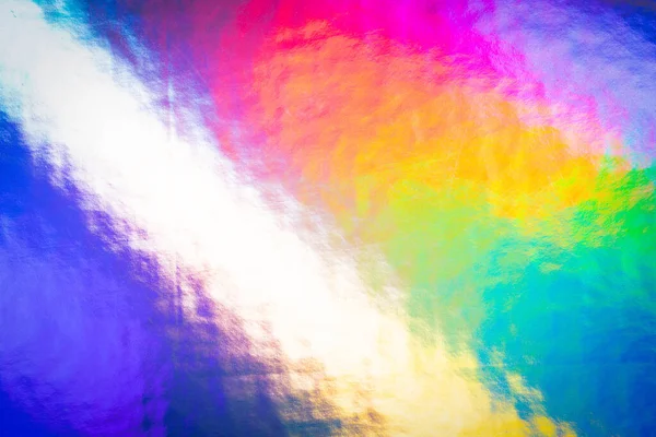 Iridescent Holographic Foil Background — Stockfoto