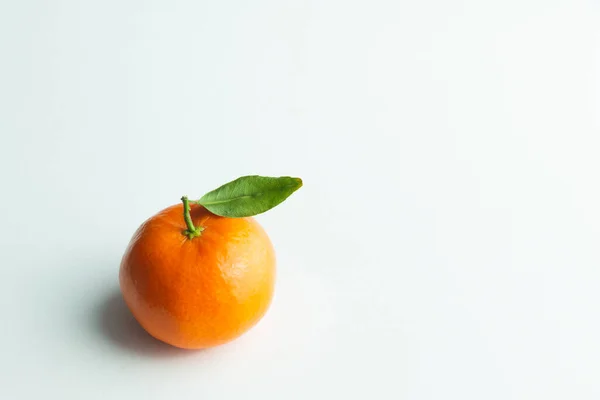 Tangerine White Background — Stock Photo, Image