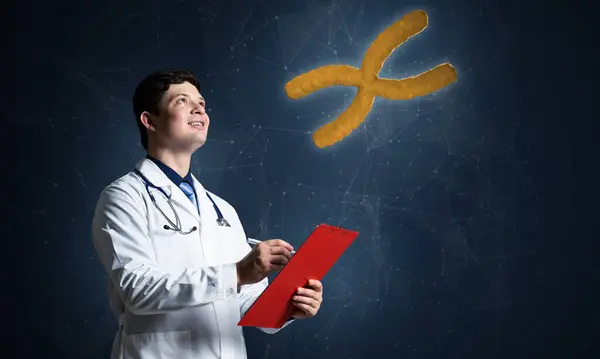 Arzt Mit Tablette Konzept Der Digitalen Gesundheitsfürsorge — Stockfoto