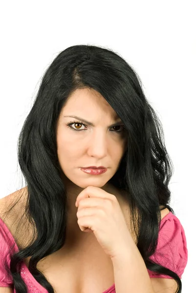 Öfkeli Kadın Arkaplan Görüntüsü — Stok fotoğraf