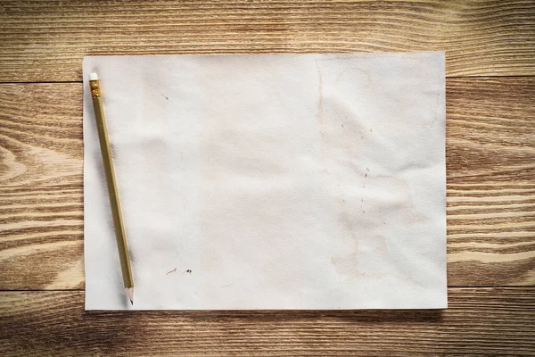 Kağıt Yaprağıyla Alanı — Stok fotoğraf