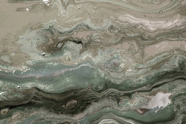 Koyu bej mermer taklit dokusu.