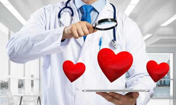 Cardio Concetto Assistenza Sanitaria — Foto Stock