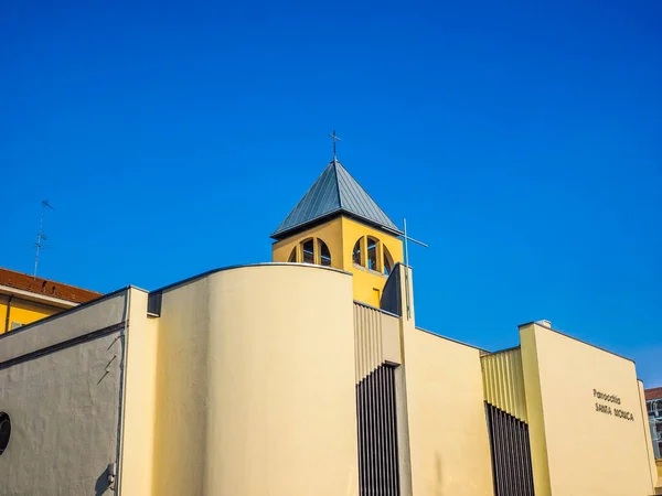 Hdr Santa Monica Kilisesi Torino — Stok fotoğraf