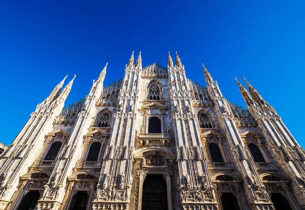 Katedra Mediolanie Hdr Duomo Milano — Zdjęcie stockowe