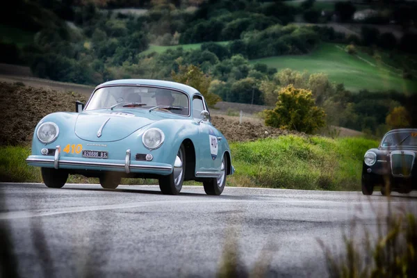 Ιταλια Οκτωβρίου 2020 Porsche 356 Speedster Για Ένα Παλιό Αγωνιστικό — Φωτογραφία Αρχείου