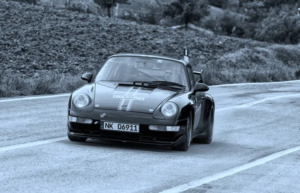 Italy 2020 Porsche 356 Speaedster Old Racing Car Rally Mille — 스톡 사진