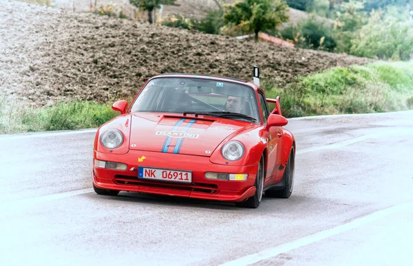 Italia Octubre 2020 Porsche 356 Speedster Viejo Coche Carreras Rally — Foto de Stock