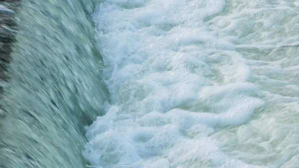 Nahaufnahme Des Staudamms Fluss — Stockfoto