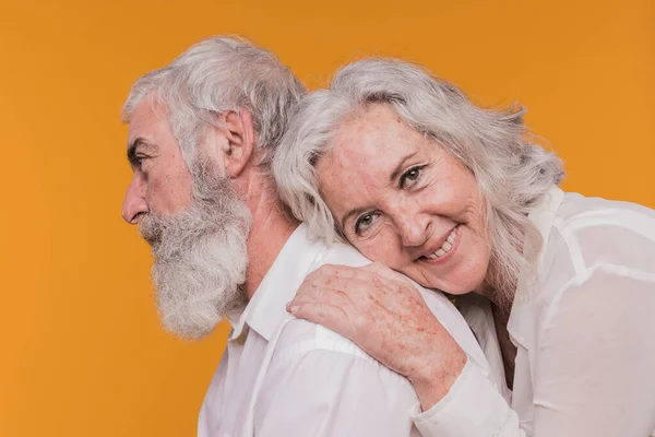 Elderly Couple Love — Stock Photo, Image
