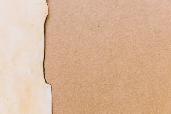 Zerrissene Pappe Papier Textur — Stockfoto