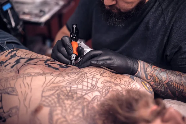 Master Mostra Vernice Tatuaggio — Foto Stock