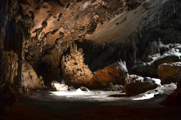Solljus Grottan — Stockfoto