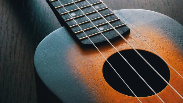 Hawaiian Four String Guitar — Stock Photo, Image