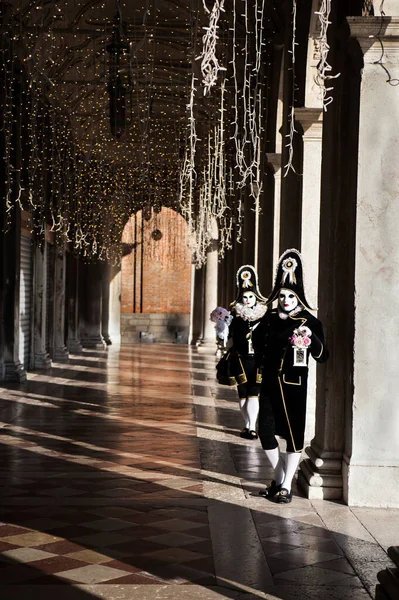 Венеция Италия Февраль 2020 Венецианский Карнавал 2020 — стоковое фото
