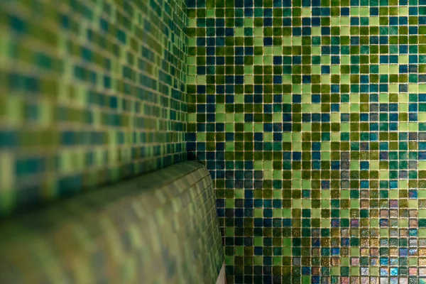 Mozaik Sauna Banyosu Türk Hamamı Yenilemesi — Stok fotoğraf