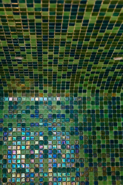 Baldosas Cerámica Moderna Pared Mosaico Verde — Foto de Stock