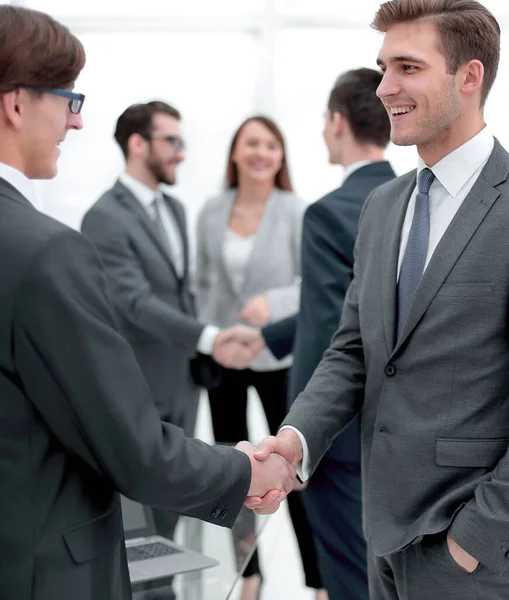 Handshake Business Partners Briefing — Stock Photo, Image