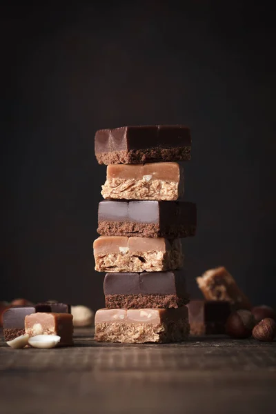 Çikolata Karamel — Stok fotoğraf