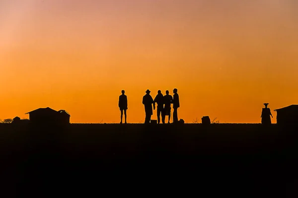 Hereros Kaokoland Namibia — Foto de Stock