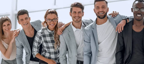 Professional Business Lawyer Team Standing Together Group — Stock Photo, Image