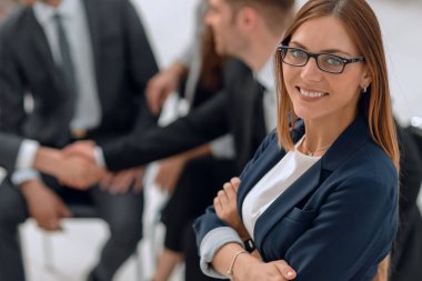 Girişimci ve iş kişi konferans