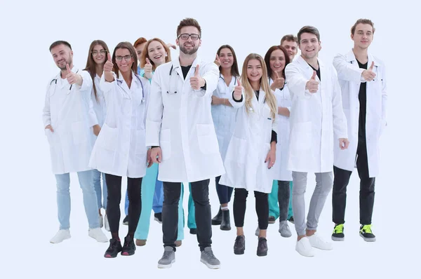 Молодые Медицинские Работники Сидящие Конференц Зале — стоковое фото