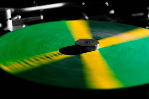 Jamajski Gramofon Bliska — Zdjęcie stockowe