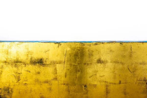 Leinwand Mit Goldfarbe Bemalt — Stockfoto