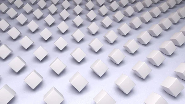 Rotation Cubes Close — Stock Photo, Image