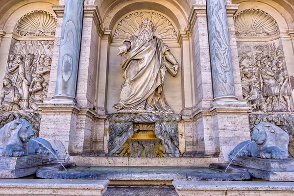 ローマ イタリア 6月11 2017ローマ イタリア フォンタナ アカカ フェリーチェは モーゼスの泉 幸せな水の泉 — ストック写真