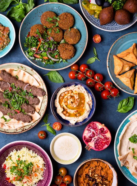 Arabskie Potrawy Meze — Zdjęcie stockowe